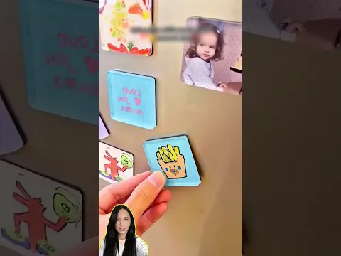Wanita Ini Punya Cara Kreatif Menyimpan Gambar Putrinya!