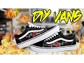 DIY ROSE PATCH VANS TUTORIAL