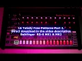 Part 2 16 Free Behringer RD-8 MKI MKII Patterns and SYNTHTRIBE Loading Tutorial - Analog Drums