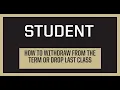 How to Wit raw from Current Term