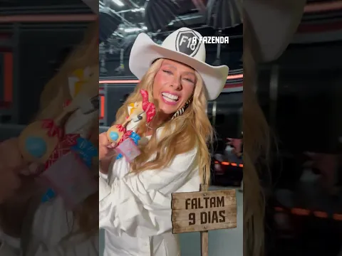 Faltam só 9 dias! 🤠🔥 A contagem regressiva para #AFazenda já começou e a ansiedade só aumenta! 👀