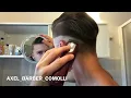 Haircut razorfade slickback tutorial
