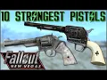 10 STRONGEST PISTOLS Non-Energy in Fallout New Vegas - Caedo s Countdowns