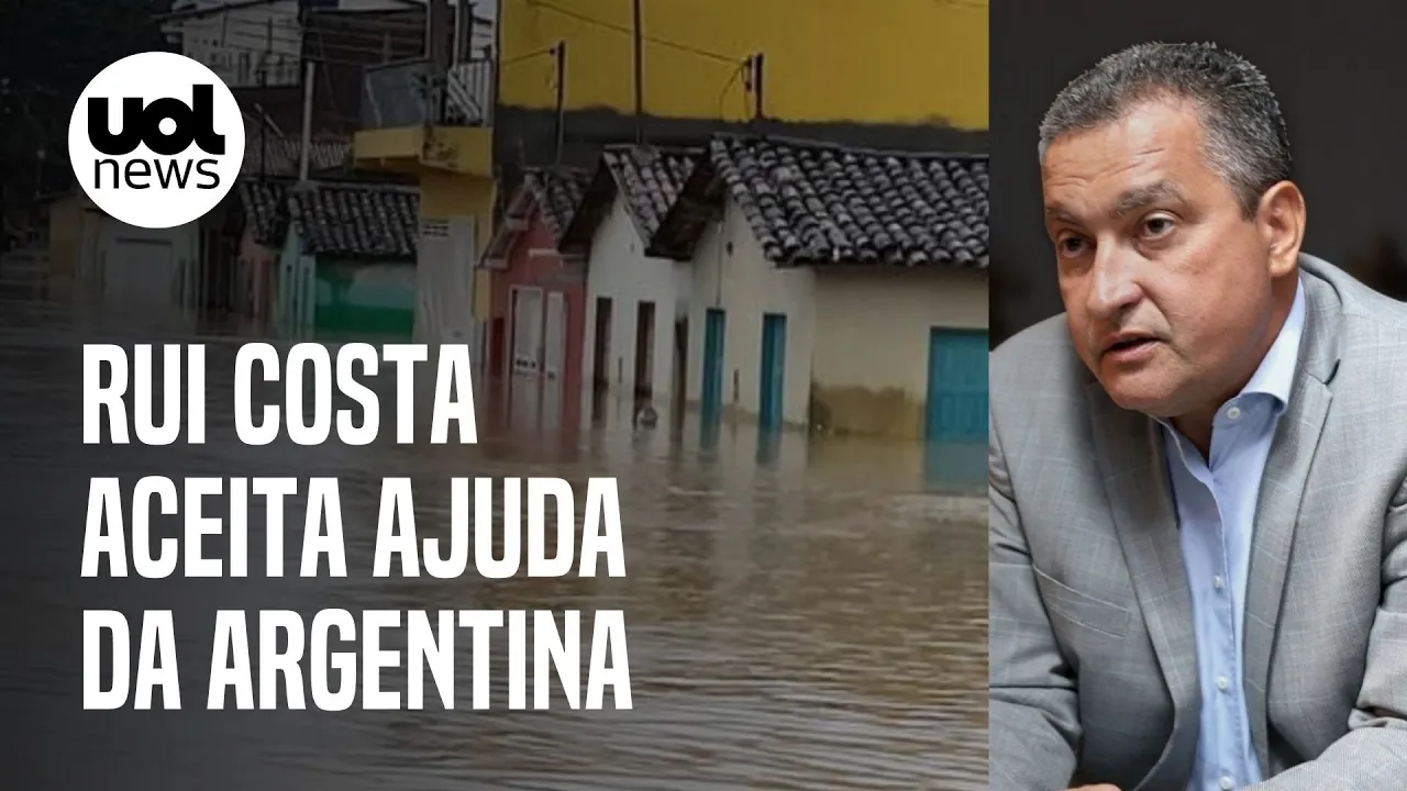 Governador da Bahia diz que estado aceitará ajuda da Argentina