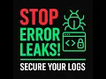 Source Code Review - Error Handling