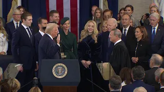 Full swearing-in ceremony of the Inauguration of Donald J. Trump