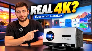 REAL Native 4K Projector?! Everycom CineLux Put to the Test!