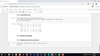 6 - Preprocessing Normalization