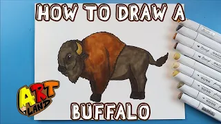 How to Draw a BUFFALO