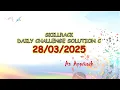 SkillRack Daily Challenge C Solution 2025