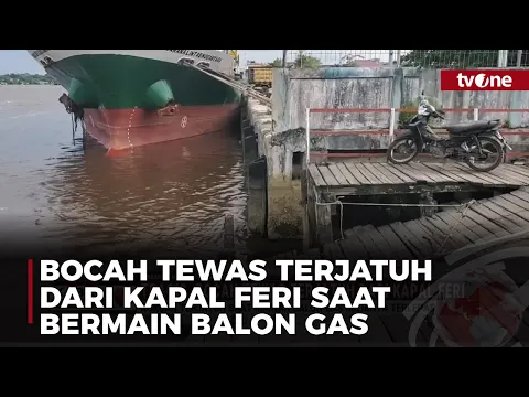 Seorang Bocah Tewas Tercebur dan Tubuhnya Terjepit Kapal Feri