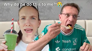 My 60-Year-Old Dad Controls What I Eat for 24 Hours
