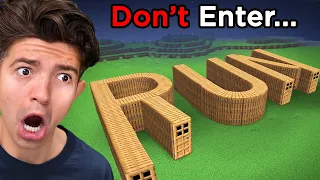 I Found The LONGEST SCARY Door In Minecraft…