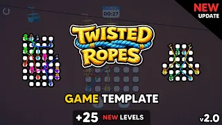 ROPE PUZZLE - NEW UPDATE 40 LEVELs ASSET PACK