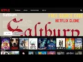 Netflix Clone Html Css JavaScript React API Fetch with The Movie Database Inspired by 6PP