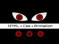 Pure CSS Art - Sasuki Sharingan Css drawing