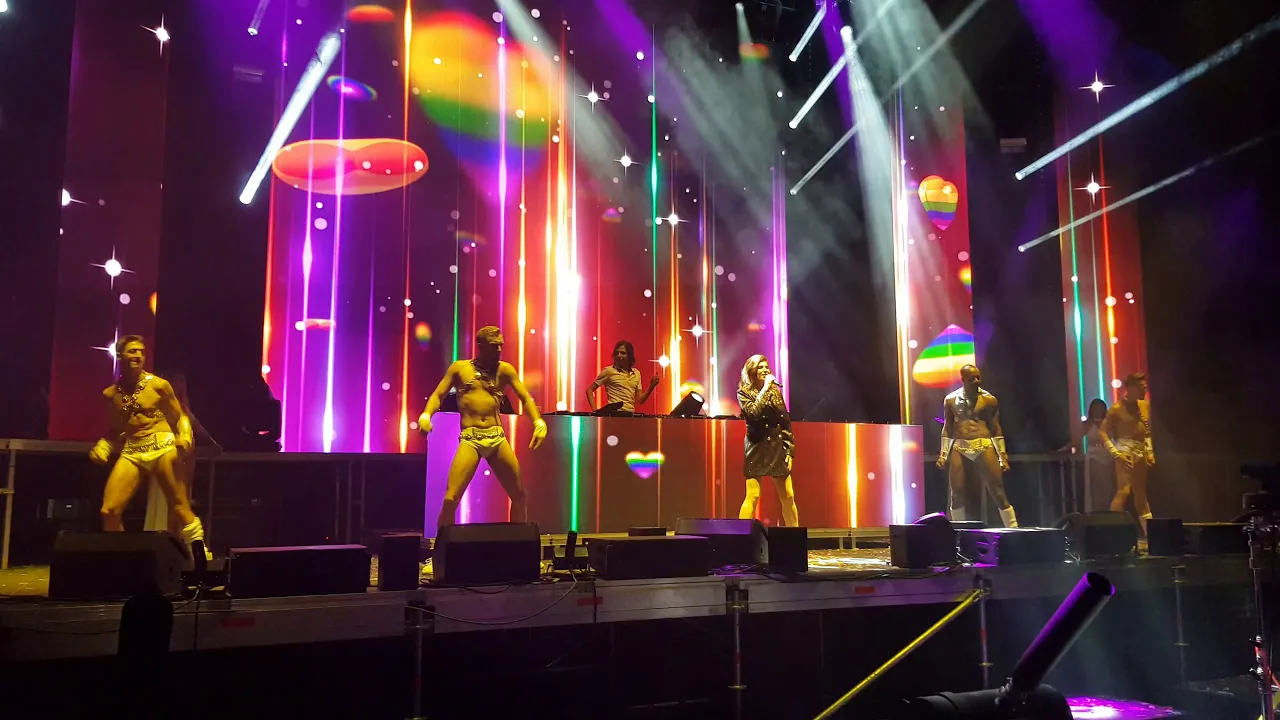 Offer Nissim Feat Maya Simantov - Miracle/Rainbow @ Big Gran Palai Gay Games Opening Paris 4/8/2018 Offer Nissim Feat Maya Simantov - Miracle/Rainbow @ Big Gran Palai Gay Games Opening Paris 4/8/2018