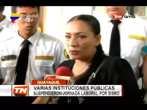 Varias instituciones públicas suspendieron jornada laboral por sismo