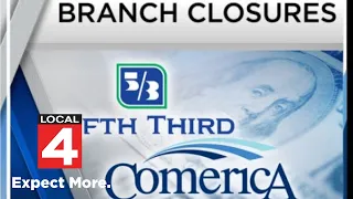 Fifth Third Bank to close 75 Michigan branches including former Comerica locations