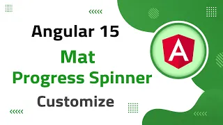 20 Mat Progress-Spinner Customization in Angular 15 angular material angular 15 tutorial