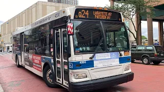 Q24 Bus Announcements to Lafayette Avenue Patchen Avenue Weekday Service