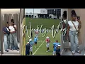 Weekly Vlog Titans Practice Shopping unboxing