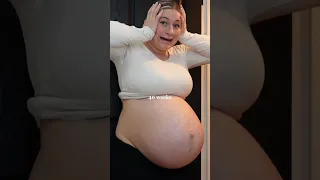 My Pregnancy Transformation Week by Week Bump Updates