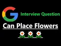 Can Place Flowers - Leetcode 605