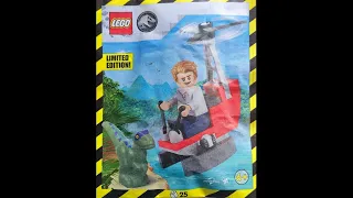 LEGO Instructions | Jurassic World | 122403 | Owen with Helicopter | Magazine Gift