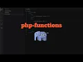 Creating Custom PHP Functions