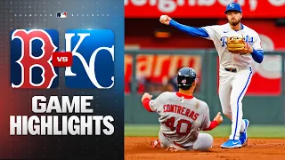 Red Sox vs Royals Game Highlights 26 MLB Highlights