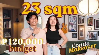 Designing a Filmmaker's Dream Condo🤎 // Bachelor Studio Makeover✨ // by Elle Uy