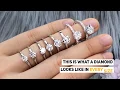 Download Lagu Diamond Size Engagement Ring Comparison On Hand (0.3, 0.4, 0.5, 0.6, 0.7, 0.8, 0.9, 1.0 Carat)