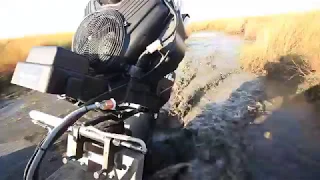 GTR40XD GatorTail Surface Drive Mud Motor Gator Tail 40 horsepower