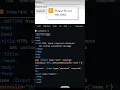 form validation in html
