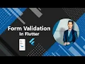 Text input and Form Validation in Flutter Flutter basics Flutter tutorial