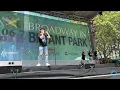 Casey Likes & the Cast of Back to the Future Perform “Power of Love” at Broadway in Bryant Park