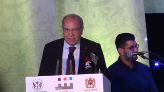 الشاعر عبدالرفيع الجواهري بمسرح إسبانيول بتطوان 