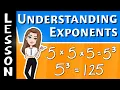 Understanding Exponents 6th Grade Math
