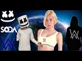 LaLaLa Dj Soda, Alan Walker, Marshmello - Remix