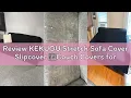 Review KEKUOU Stretch Sofa Cover Slipcover Couch Covers for 3 Cushion Couch Sofa pet Friendly 79 -