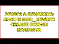 DevOps SysAdmins Apache mod - rewrite change domain extension