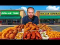 I only ate frozen food from Dollar Stores for 5 DAYS Dollar Tree and MORE