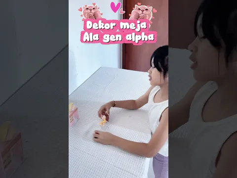 DOMINIQUE DENGAN MAINAN MININYA. KALIAN ADA YANG PUNYA JUGA GAK GUYS?? #viralvideos #viralvideo