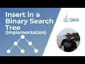 How to insert a value in a Binary Search Tree Recursive Implementation