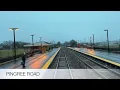Metra Train Cab Car Ride On UPNW Metra Train From McHenry To Chicago OTC On December 29 2023