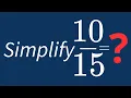 Simplify Into Its Simplest Form