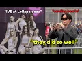 Download Lagu J-HOPE praised IVE on their performance at LOLLAPALOOZA on his recent live