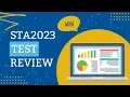 UPDATED STA2023 Final Exam Review Introduction to Statistics