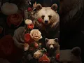 Transport your space to a vintage garden with mama bear baby bear art